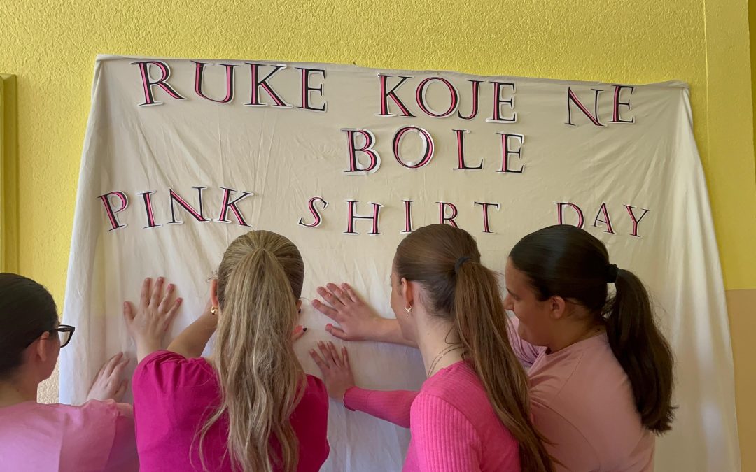 “Ruke koje ne bole” – obilježen Pink shirt Day u našoj školi – 25.2.2026.